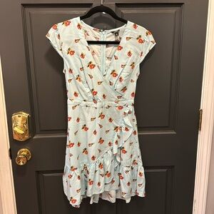 J. Crew Mercantile faux wrap dress. Size 0P